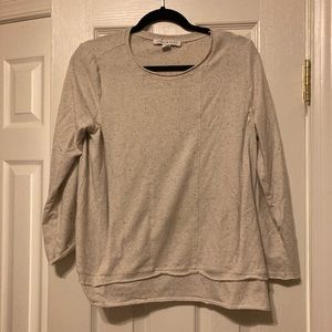 Loyal Hana off white nursing top